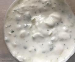 Tzatziki mit Quark und Joghurt