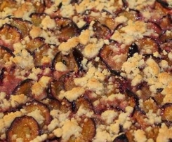 Zwetschgendatschi mit Streusel