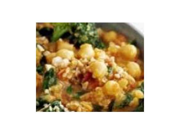 Kichererbsen / Curry / Kokos / Spinat