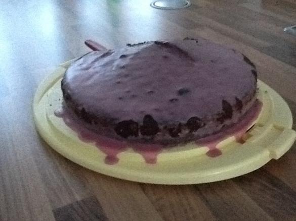 Rotwein-Schokoladenkuchen