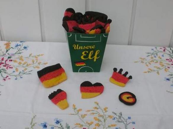 Deutschland Kekse WM2014