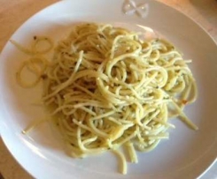 Spaghetti mit Ingwer