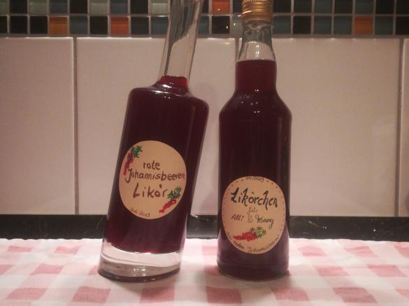 Johannisbeerenlikör