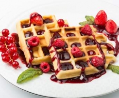 Omas altes Rezept für leckere Waffeln - ideal auch für Belgische Waffeln