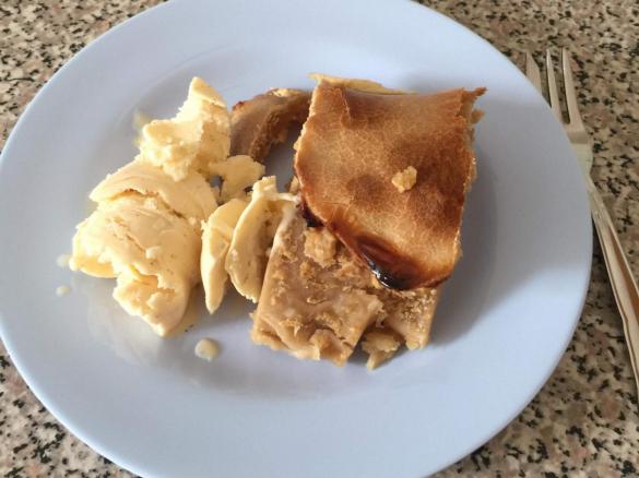 Masse für Vanilleeis