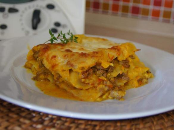 Kürbislasagne