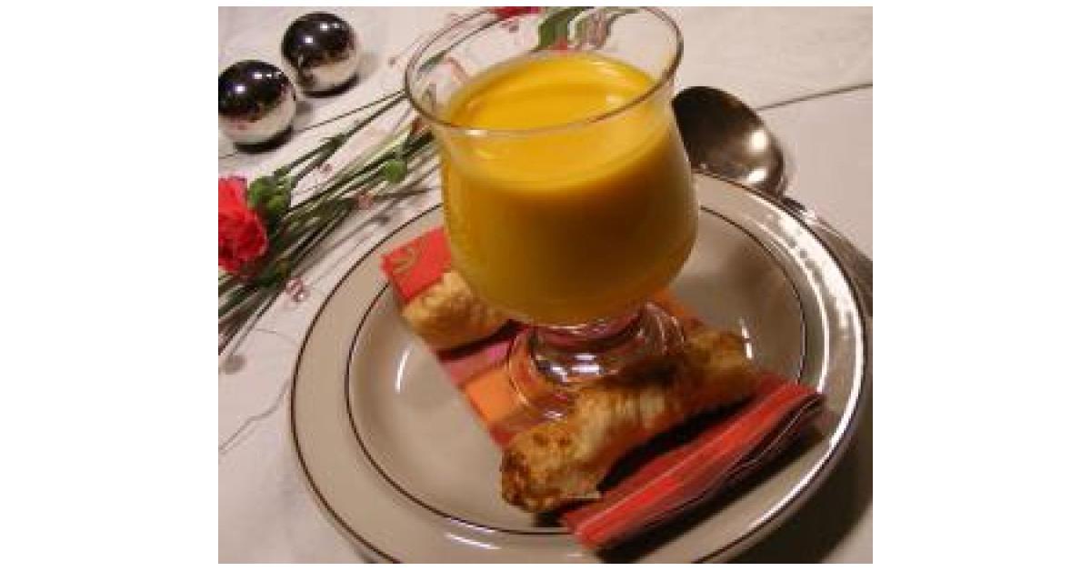 Möhren-Ingwer-Creme mit Blätterteig-Zimt-Gebäck von . Ein Thermomix ...