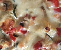 Variation von Blumenkohl-Gemüse-Auflauf deluxe***