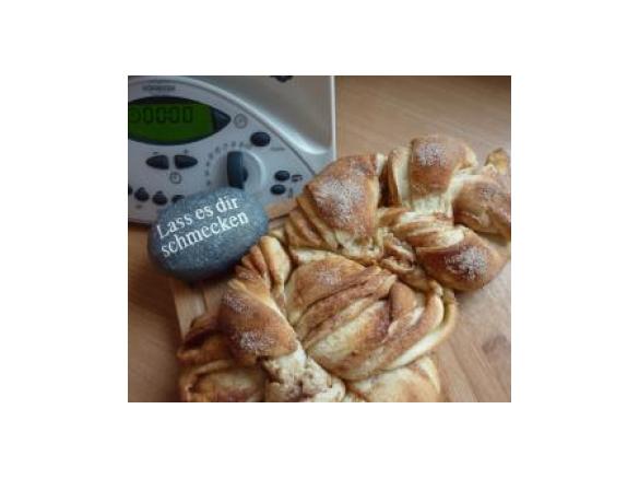 Riesen-Franzbrötchen oder Variation von Schweizer Sonntagsstuten bzw. Hefezopf