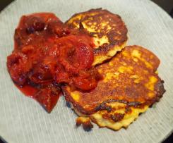 Haferflocken-Quark-Puffer