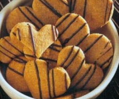 Würzige Dinkelherzen