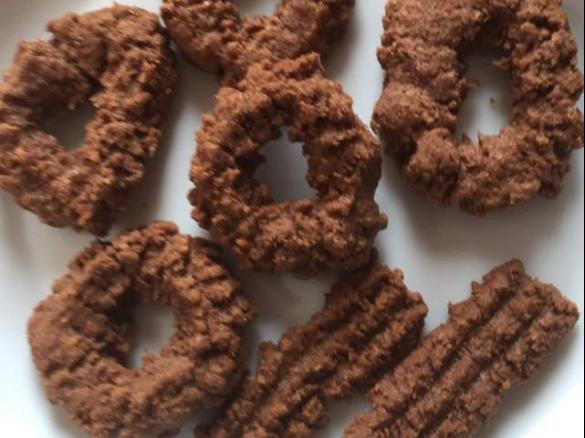 Schoko-Kokos Plätzchen für den Fleischwolf