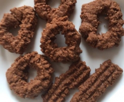 Schoko-Kokos Plätzchen für den Fleischwolf