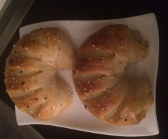 Sofias Hörnchen mit Kartoffel Käse Füllung