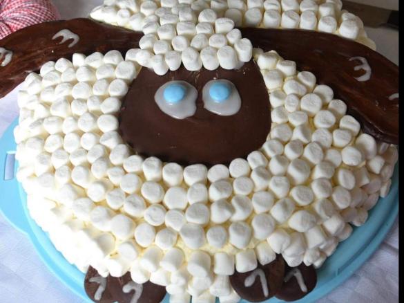 Shaun das Schaf Torte