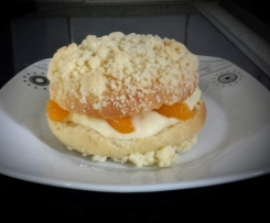 Puddingplätzchen  mit Mandarinen