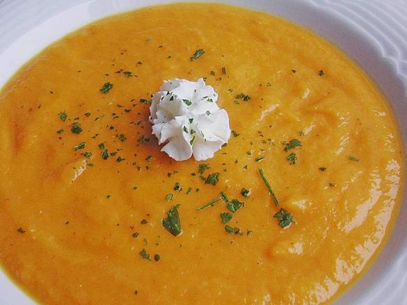 Kürbissuppe mit Ricotta (Metabolic Balance)