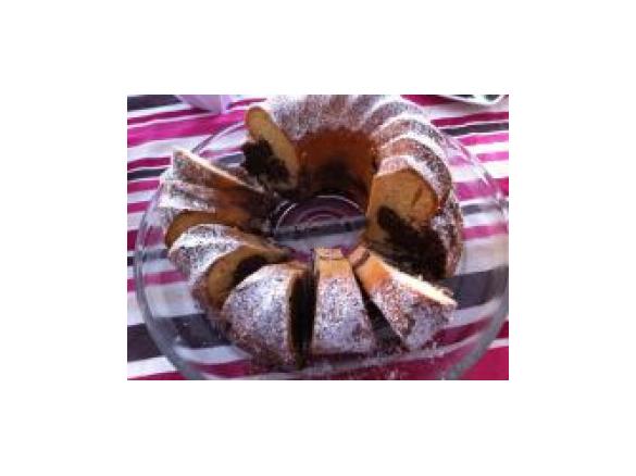 WW Marmorkuchen mit Apfelmus statt Butter