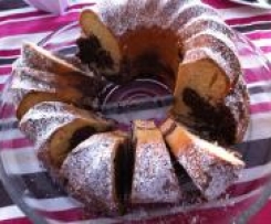 WW Marmorkuchen mit Apfelmus statt Butter