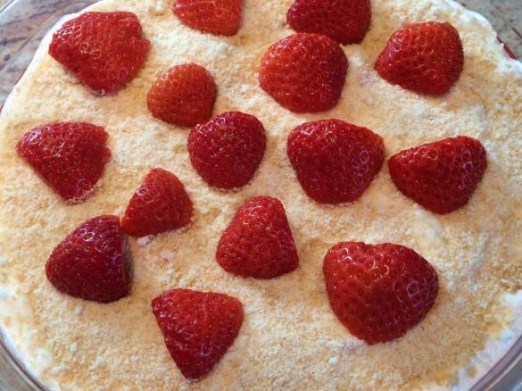 Erdbeer-Tiramisu mit Buttermilch