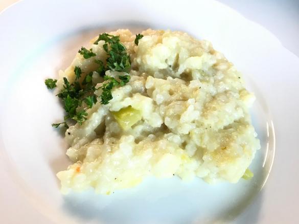 Zucchini-Kohlrabi-Risotto