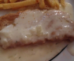 Zwiebelsoße zum Schnitzel