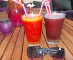 Erdbeer Caipirinha ohne Limetten