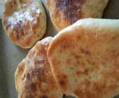 Naan Brot fluffig