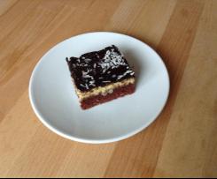 Variation Schoko-Kokos-Blechkuchen