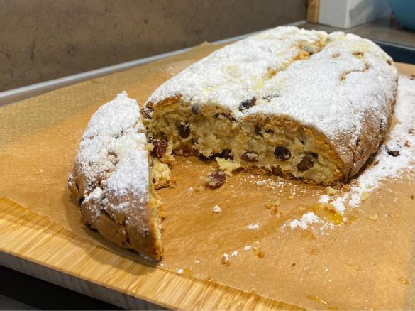 Christstollen glutenfrei und laktosefrei nach Dresdner Art
