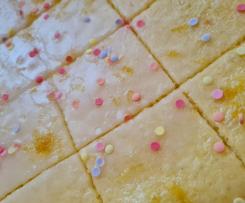 Buttermilch- Zitronen - Blechkuchen