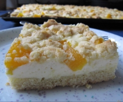 Quark-Obst-Streuselkuchen (vom Blech)