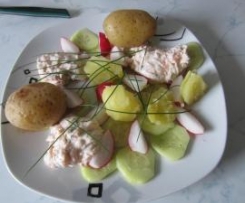 Lachsdipp mit jungen Kartoffeln (LLID)