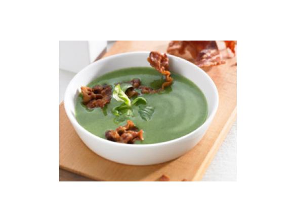 Feldsalat-Cremesuppe (Lamb's lettuce cream soup)