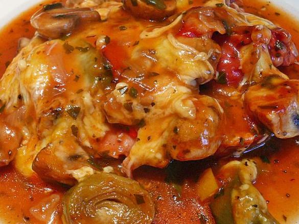 Überbackenes Kasseler