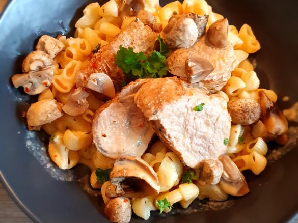 Schweinefilet in Mascarpone-Sauce