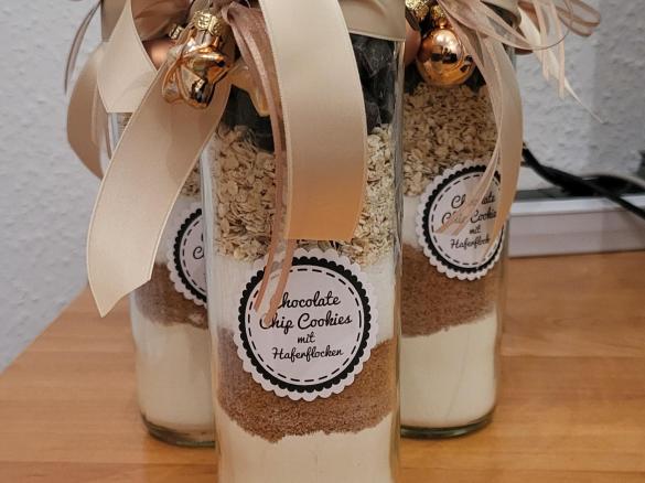 Chocolate Chip Cookies (Backmischung im Glas)