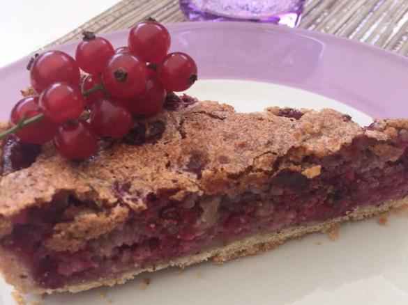 Johannisbeer-Baiser-Kuchen, schwäbischer Träubleskuchen 