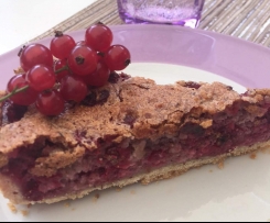 Johannisbeer-Baiser-Kuchen, schwäbischer Träubleskuchen 
