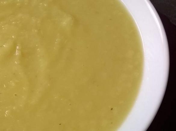 Pastinaken -Suppe  mit Ingwer