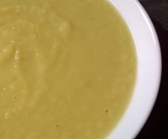 Pastinaken -Suppe  mit Ingwer