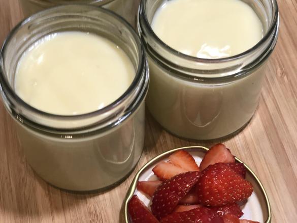 Fichtennadel-Pudding mit Honig