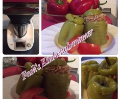 Türkische gefüllte Paprika 'Dolma' im Thermomix