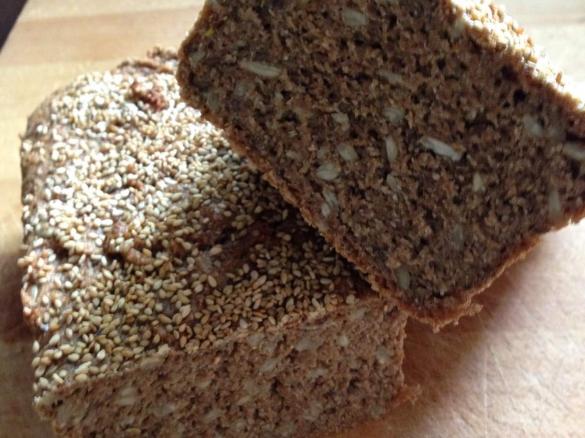 Vollkornbrot (schnell + lecker)