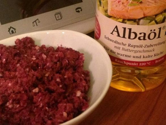 Winterlicher Rotkohlsalat