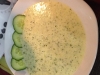 Gurkencreme-Suppe