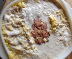 Hackbraten mit Kartoffelgratin (all in one)