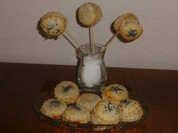 Blätterteig-Lollis oder Cake-Pops