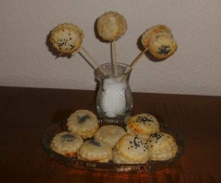 Blätterteig-Lollis oder Cake-Pops
