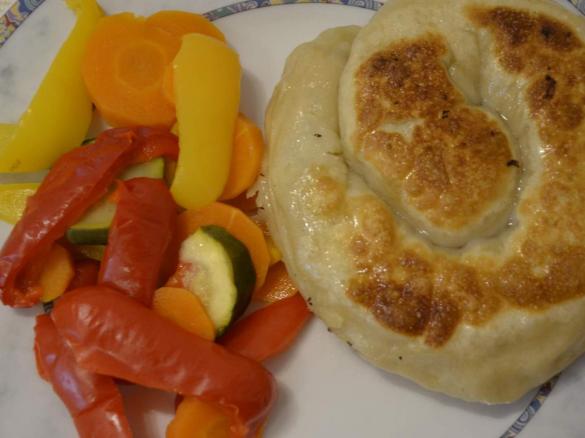 Strudel mit Kartoffelfüllung